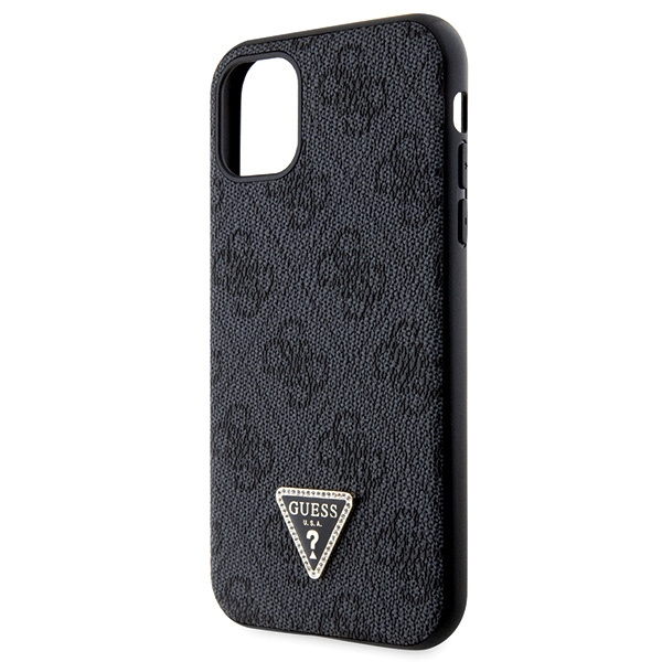 Guess GUHCN61P4TDSCPK iPhone 11 / Xr 6.1" noir/noircase Crossbody 4G Metal Logo