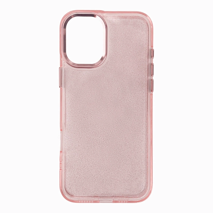Wozinsky Glitter Case for Samsung Galaxy S24 FE - Pink with Glitter
