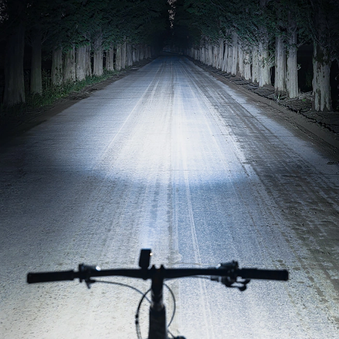 Rockbros 24310006001 luce anteriore per bicicletta 400 lm + cavo micro USB - USB-A - nero