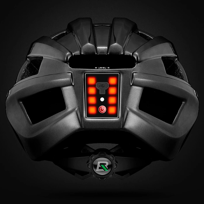 Rockbros Fahrradhelm mit eingebautem Licht - Pink