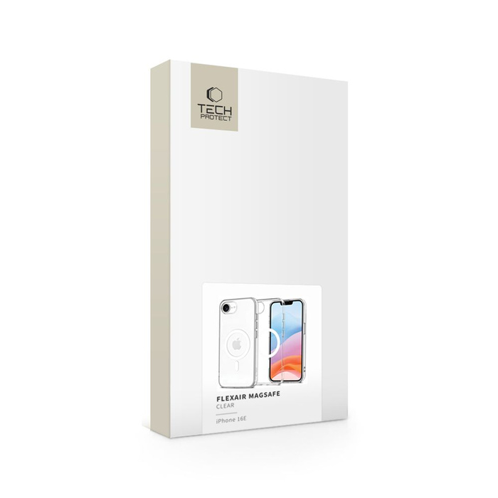TECH-PROTECT FLEXAIR MAGSAFE IPHONE 16E CLEAR
