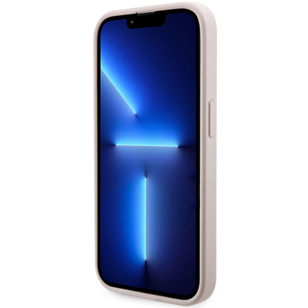 Funda Guess GUHMP14XHGCFSEP iPhone 14 Pro Max 6.7" rosa/rosa duro case GCube Stripes MagSafe Case