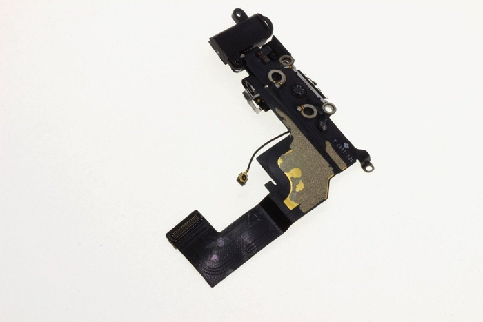 Original TAPE CONNECTOR CHARGING Socket APPLE iPhone 5S Black