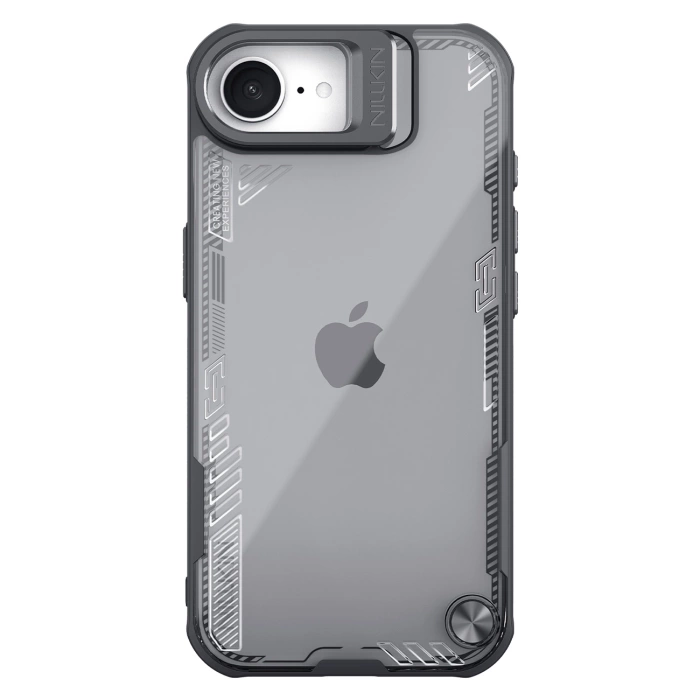 Etui Nillkin iPhone 16e Iceblade Prop z podstawką Czarne