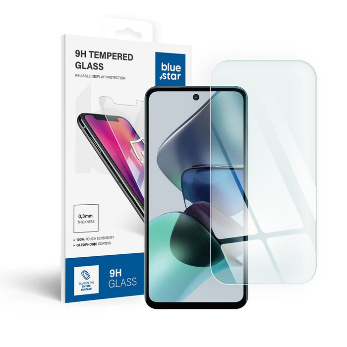 Szkło hartowane do Motorola G23 Blue Star