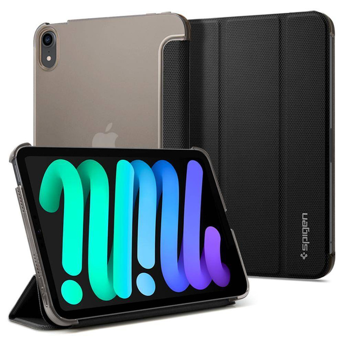 Hülle SPIGEN Liquid Air FOLIO iPad MINI 6 2021 SCHWARZ