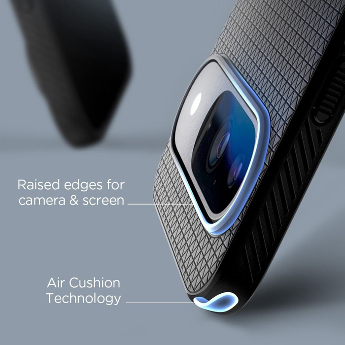 Cover Spigen Liquid Air MATTE GOOGLE PIXEL 9 / 9 PRO NERO