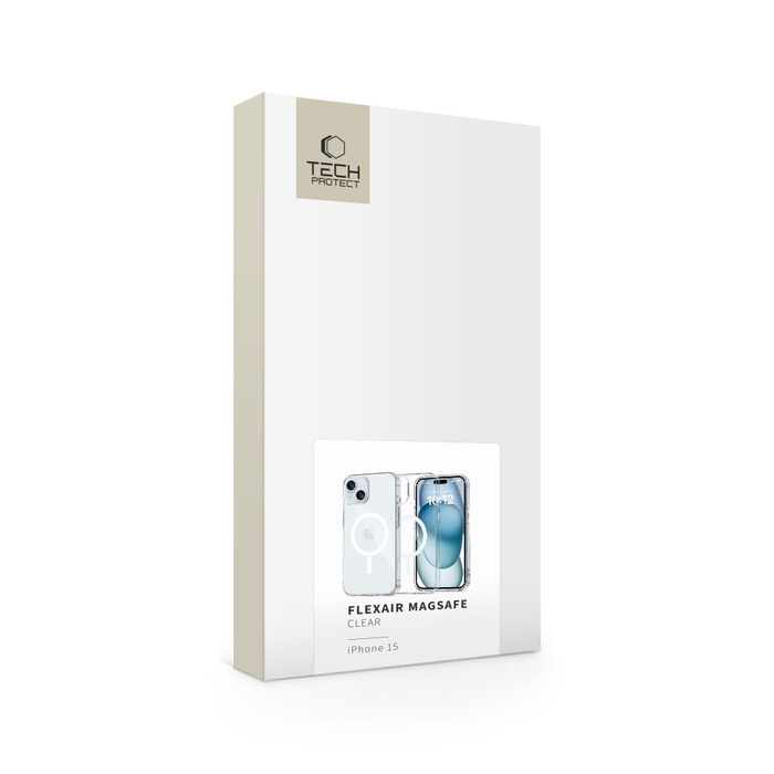 TECH-PROTECT FLEXAIR MAGSAFE IPHONE 15 CLEAR