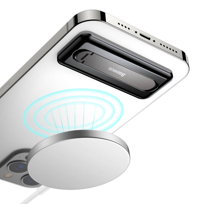 Supporto per telefono pieghevole autoadesivo Baseus nero (LUXZ000001)