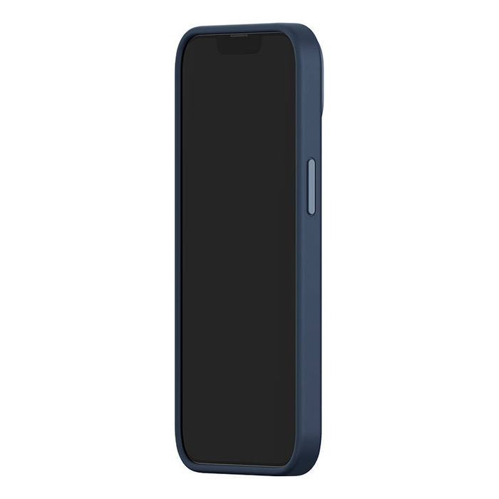 Baseus Liquid Silica Magnetic Case and Tempered Glass set for iPhone 14 Plus (blue)