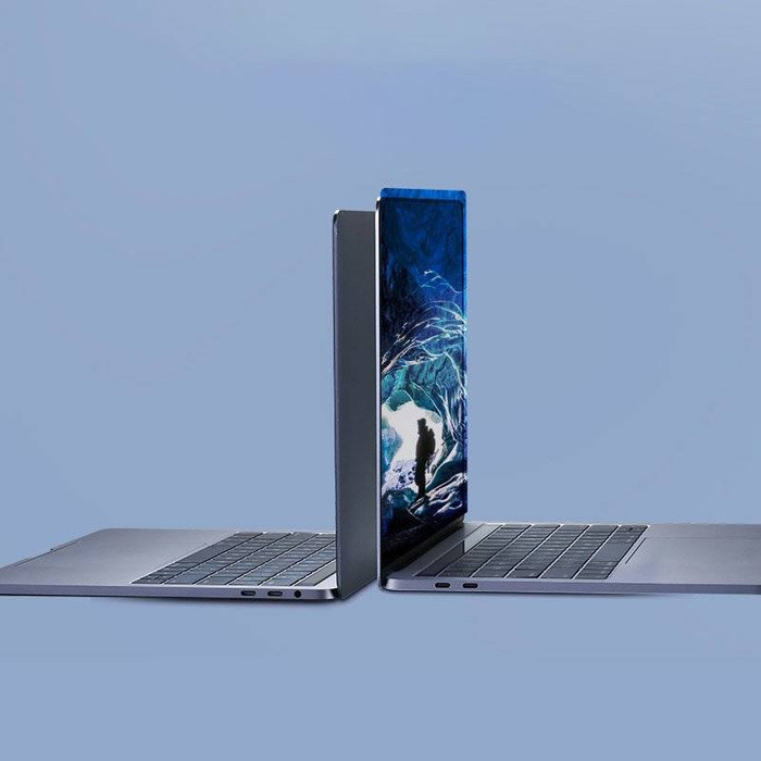 Ugreen Multifunctional HUB 2x USB Typ C - USB Typ C PD (Thunderbolt 3, 100W, 4K@60 Hz, 10 Gbps) / HDMI 4K@30 Hz / 3x USB 3.0 for MacBook Pro / Air gray (60559)