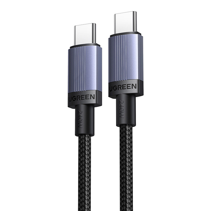 Kabel USB-C auf USB-C Ugreen L528, 100 W, 1 m (grau)