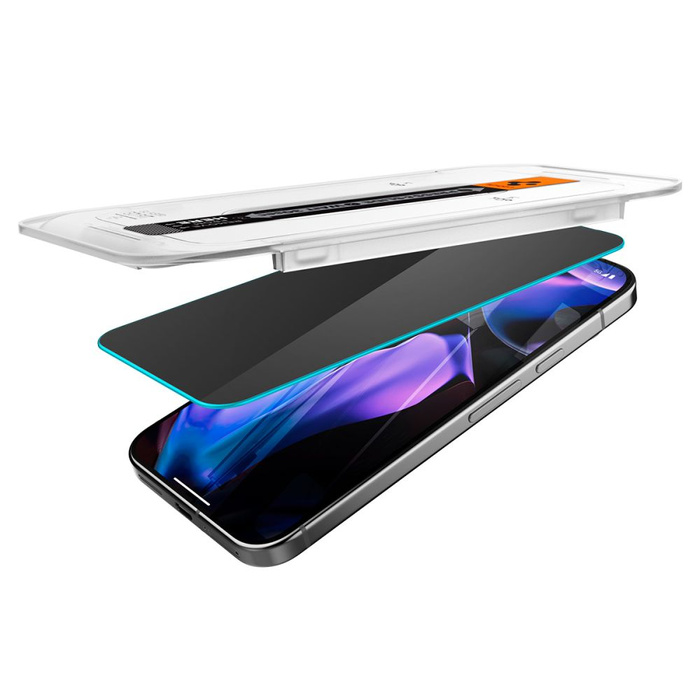 PRIVATISIERENDES GLAS SPIGEN GLAS.TR "EZ FIT" 2-PACK GOOGLE PIXEL 9 / 9 PRO PRIVACY