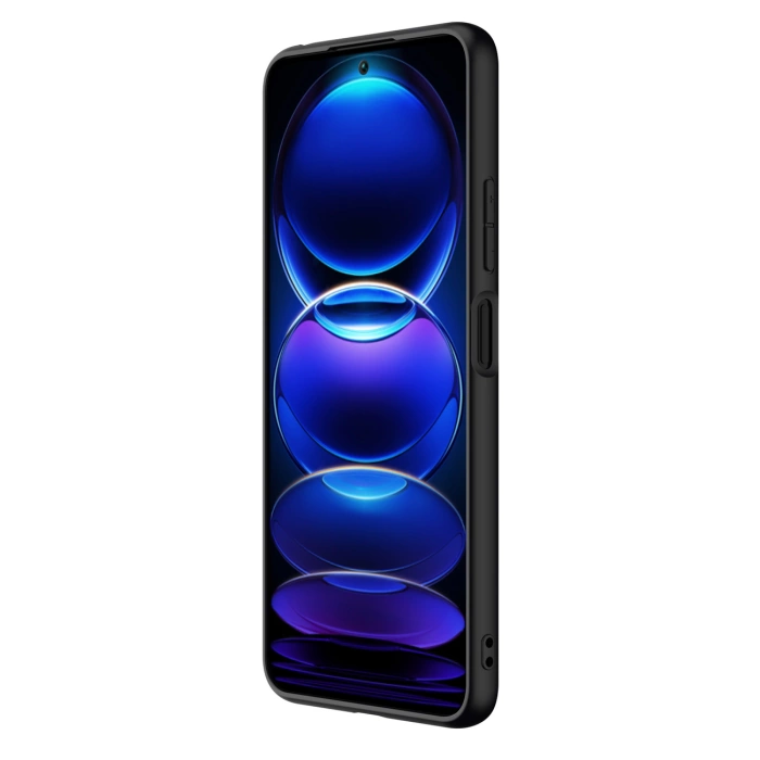 Nillkin Textured Case etui do Xiaomi Redmi Note 12 5G / Poco X5 5G wzmocniony nylonowy pokrowiec czarne