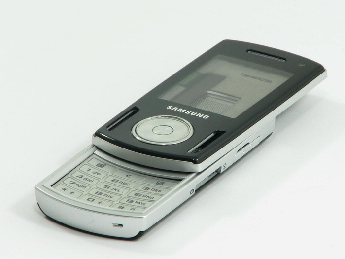 Puzdro SAMSUNG F400 Complete Original Grade B Black/Silver