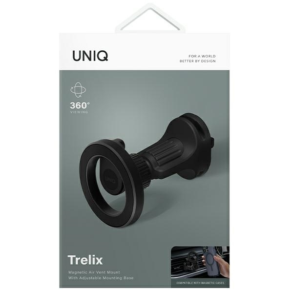 Supporto magnetico per bocchetta dell&#39;aria per auto Sam Trelix Uniq nero/nero mezzanotte