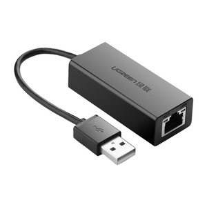 Ethernet-Adapter Ugreen CR110 USB-C auf RJ45 100Mbs (schwarz)