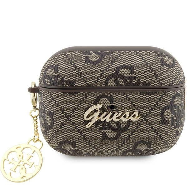 Obal Guess GUAP2G4GSMW Kryt AirPods Pro 2 hnědý/hnědý 4G Charm Collection Case