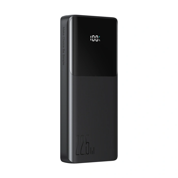 Powerbank Joyroom JR-PBF19 22.5W 10000mAh z dwoma wbudowanymi kablami - czarny
