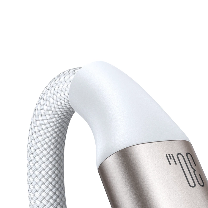 Joyroom 2-in-1 Lightning Kabel und induktives Ladegerät für Apple Watch 1,5 m weiß (S-IW011)