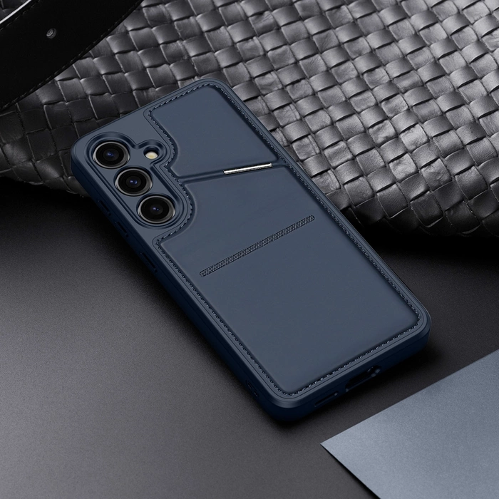 Coque Rafi II Mag pour Samsung S24 Plus - Bleu