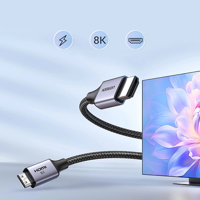 Kábel mini HDMI - HDMI 8K UGREEN HD163 1m