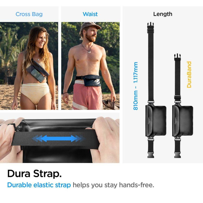 Spigen A620 UNIVERSAL WATERPROOF WAIST BAG NOIR