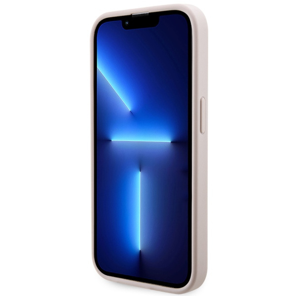 Hülle Guess GUHMP14XP4RPSP iPhone 14 Pro Max 6.7" rosa/rosa hartcase 4G Printed Stripes MagSafe Case