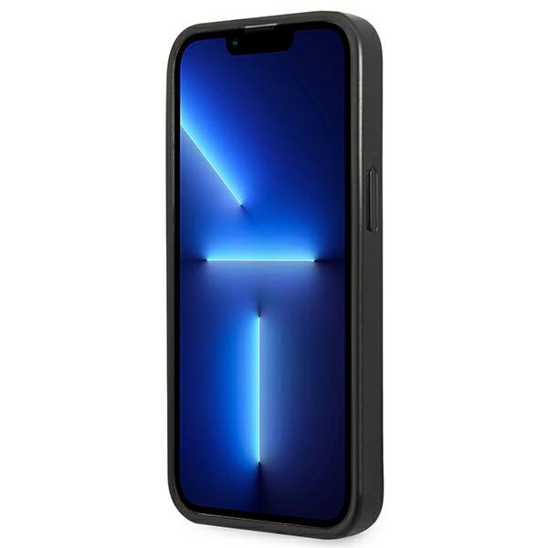 Hülle KARL LAGERFELD Apple iPhone 13 13 Pro Allover Schwarz Hartcase