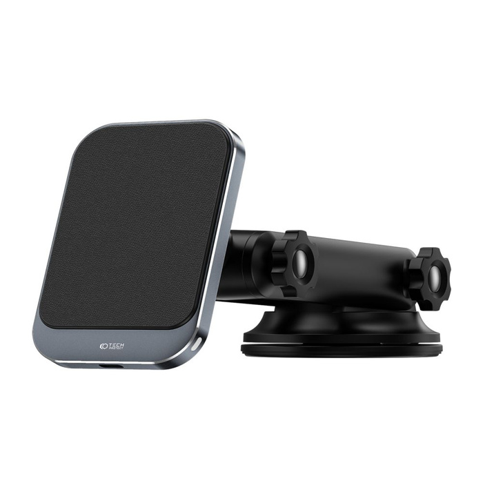 TECH-PROTECT MM15W-V2 MagNETIC MagSafe DASHBOARD CAR MOUNT WIRELESS CHARGER 15W BLACK