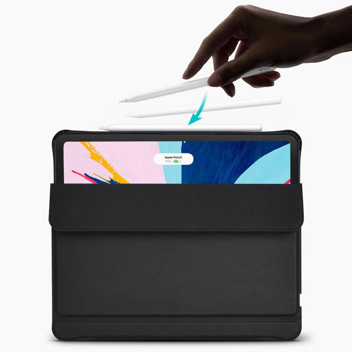 Choetech Keyboard Case pouzdro kryt pro iPad Pro 12,9" 2020 / 2021 bezdrátová Bluetooth klávesnice černá (BH-015)