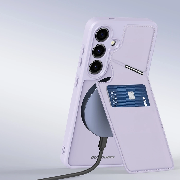 Coque Rafi II Mag pour Samsung S24 Plus - Violet