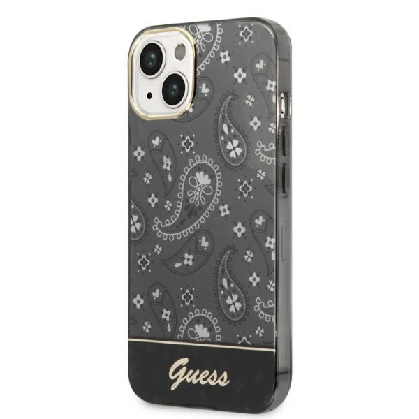 Guess GUHCP14MHGBNHK iPhone 14 Plus 6.7" black/black hardcase Bandana Paisley