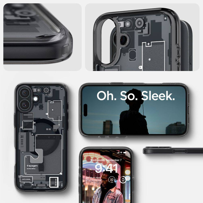 iPhone 16 Spigen Ultra Hybrid Mag Magsafe Zero One Case