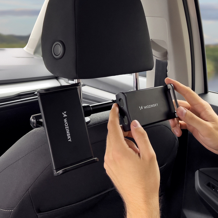 CHZ-09 Wozinsky Car 2x Tablet Holder noir