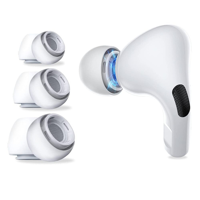 TECH-PROTECT OHRSTÖPSEL 3ER-PACK Apple AIRPODS PRO WEISS