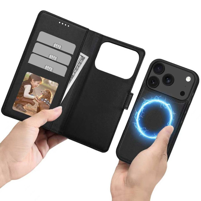 TECH-PROTECT WALLET MAGSAFE IPHONE 17 PRO MAX MATTE BLACK