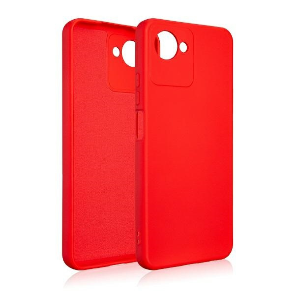 Beline Etui Silicone Realme C30 czerwony/red
