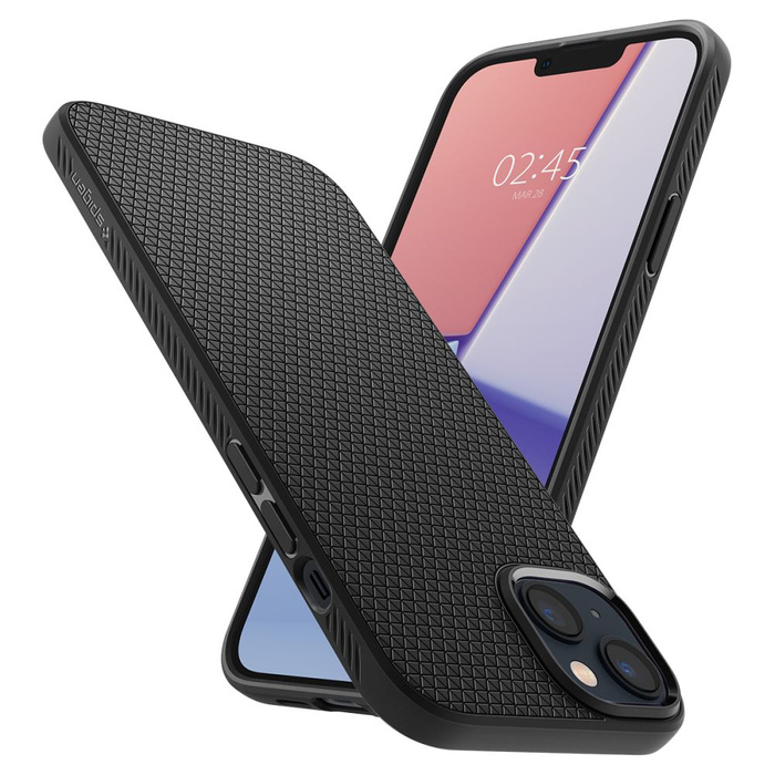 Coque Spigen Liquid Air IPhone 14 PLUS MATTE NOIR