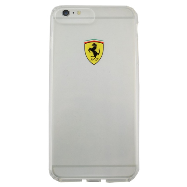 Pouzdro FERRARI Apple iPhone 7 8 Průhledné pouzdro