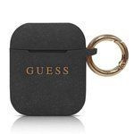 Cover GUESS Apple Custodia in silicone AirPods nera