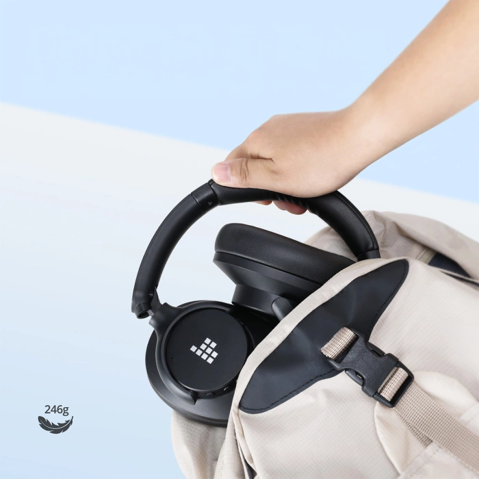 Tronsmart Sounfii Q20 ANC On-Ear Bluetooth 5.3 Kabellose Kopfhörer - Schwarz