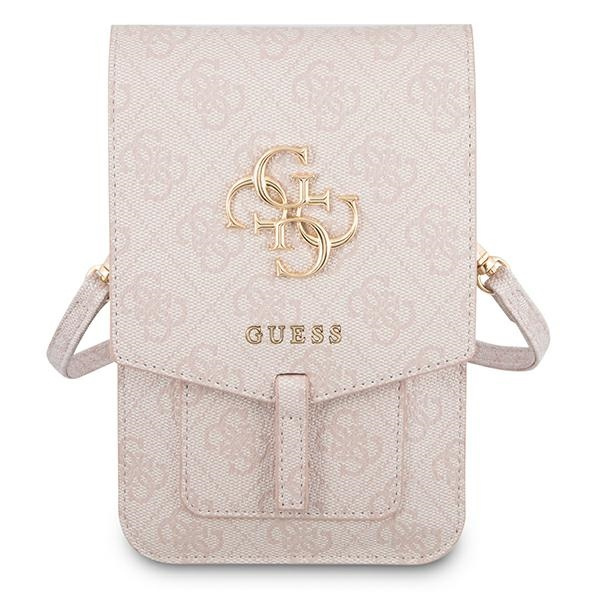 Sac à main GUESS 4G Big Logo rose