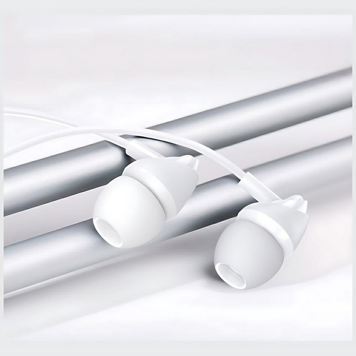 Cuffie Stereo USAMS EP-39 Jack 3,5 mm HSEP3902 Bianco
