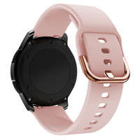 Correa de silicona TYS smart watch band universal 20mm rosa