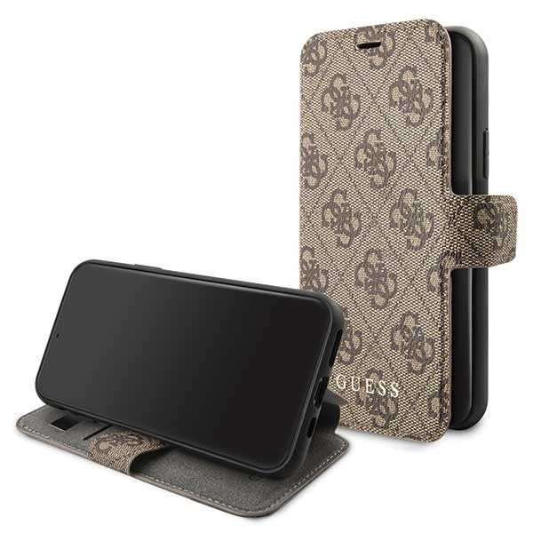 Cover guess Apple iPhone 11 Pro brown/brown book 4G Case  