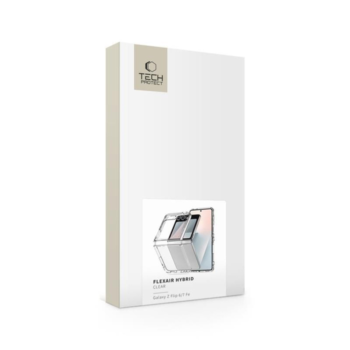 ETUI TECH-PROTECT SAMSUNG GALAXY Z FLIP 6 / 7 FE FLEXAIR HYBRID PRZEZROCZYSTE