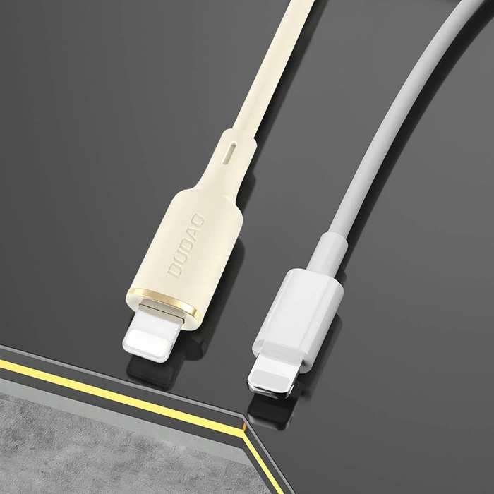 Dudao L7SCL USB-C – Lightning -Kabel 30 W 1 m – Beige