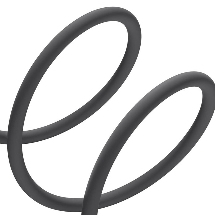 Câble Baseus , USB Type C - Câble Lightning 20W, 1,2 m de long Jelly Liquid Silica Gel - noir