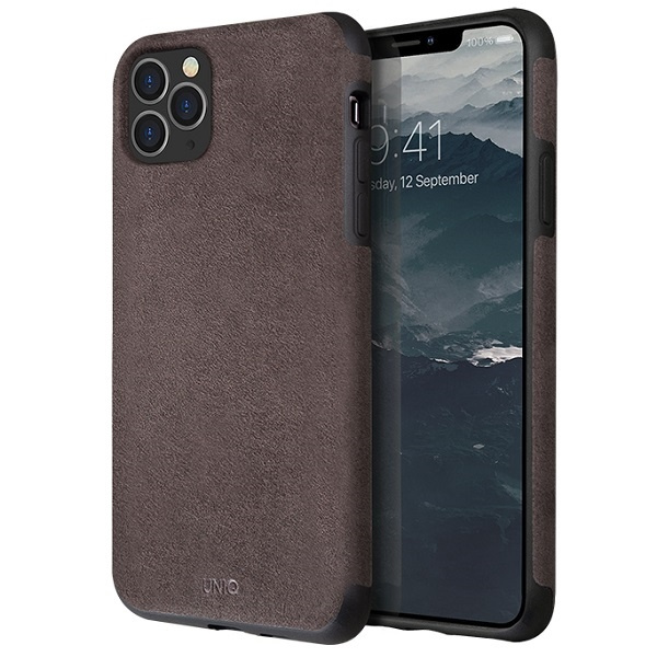 Apple iPhone Case UNIQ 11 Pro Sueve Gray Case